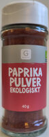Paprikapulver ekologiskt