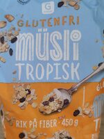 Müsli tropisk glutenfri