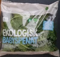 Ekologisk babyspenat