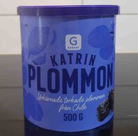 Torkade Katrin Plommon