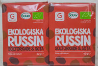 Ekologiska russin, soltorkade & söta