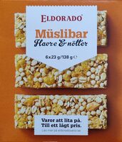Müslibar - Havre & Nötter
