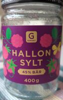 Hallonsylt