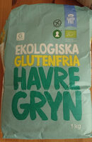Ekologiska glutenfria havregryn