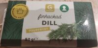 Finhackad dill