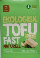Ekologisk tofu fast naturell