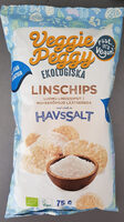 Veggie Peggy Ekologiska Linschips Havssalt