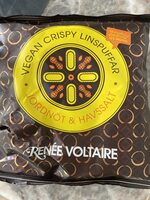 Vegan crispy lentil puffa