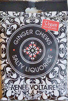 Ginger Chews: Saltlakrits