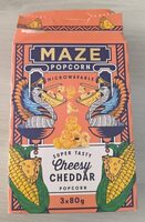 Cheesy Cheddar Popcorn