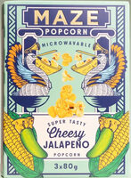 Cheesy Jalapeno Popcorn