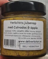 Julsenap med Calvados & äpple