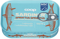 Coop Sardiner i Olje