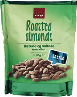 Coop Mandler Ristet og Saltet 100g