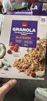GRANOLA Hindbær/Bringebær - glutenfri Kokos