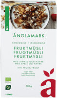 Änglamark Fruktmüsli Spelt/Havre 500g