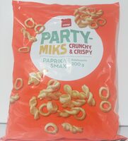 Partymix Crunchy & Crispy Paprika smak potetsnack