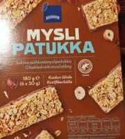 Mysli patukka suklaa-pähkinä