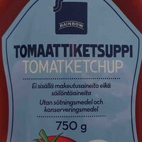 Tomaattiketsuppi vähemmän sokeria ja suolaa