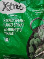 Hienonnettu pinaatti