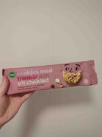 Cookies med tranbär och vit choklad