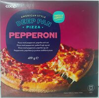 American Style Deep Pan Pizza Pepperoni