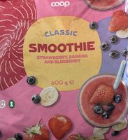 Strawberry, Banana and Blueberry Smoothie Mix