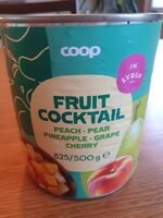 Fruit cocktail - Peach, Pear, Pineapple, Grape And Cherry