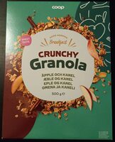 Crunchy Granola Apple and Cinnamon