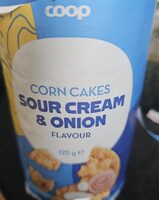 Corn Cakes Sour Cream & Onion Flavour