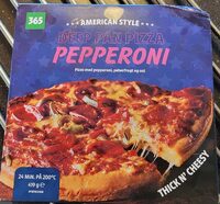Deep Pan Pizza Pepperoni
