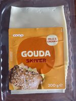 Gouda sliced