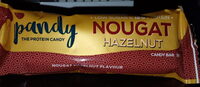 Barre nougat noisette