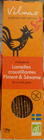 Lamelles croustillantes piment & sésame