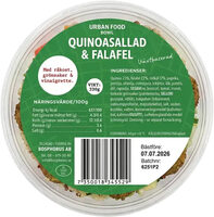 Quinoa sallad & Falafel No Dressing