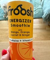 Froosh Energizer Smoothie with Mango, Orange, Carrot & Ginger