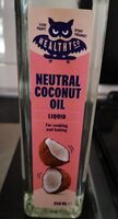 Neutral coconut oil