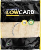 Low Carb Fibre Rich Tortilla Bread 6 x (390g)