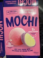 Strawberry mochi