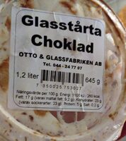 Glasstårta Choklad