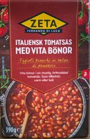 Italiensk Tomatsås Med Vita Bönor