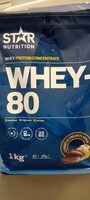 WHEY-80 Cookies and cream