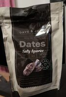 Dates salty liquorice