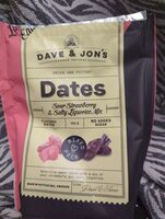 Dates Sour Strawberry & Salty Liquorice Mix
