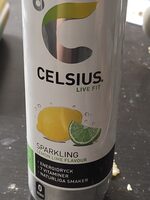 Sparkling lemon lime flavour