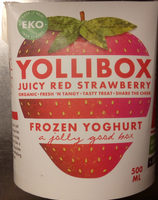 Yollibox Frozen Yoghurt Juicy Red Strawberry
