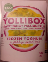 Yollibox Frozen Yoghurt Sweet Tangy Passion Fruit