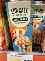 White Peach Fruit Drink