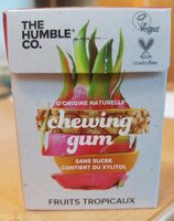 Chewing gum goût tropical