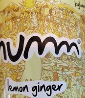 Lemon ginger kombucha